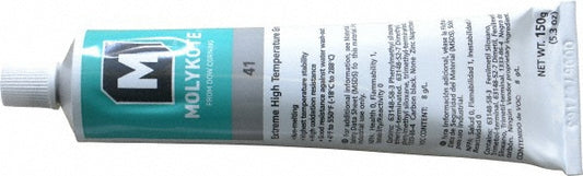 Dupont 0131984 High Temperature Grease 5.3 oz Tube, Lithium & Phenylmethyl Silicone