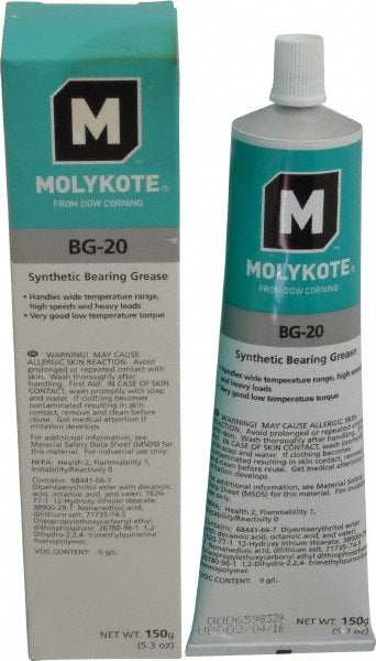 Dupont 0131955 High Temperature Grease 5.3 oz Tube, Synthetic