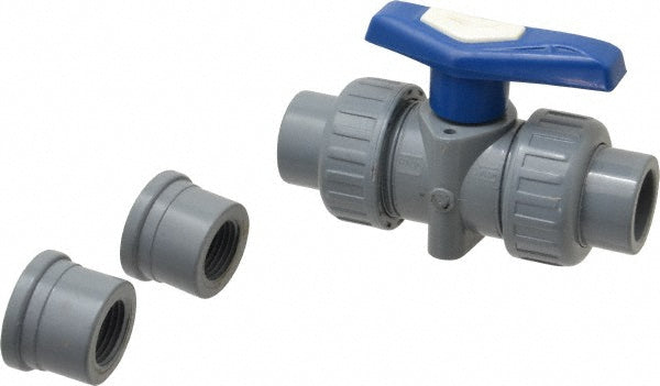 Simtech TBB 302 1 005 True Union Manual Ball Valve 1/2" Pipe, Full Port