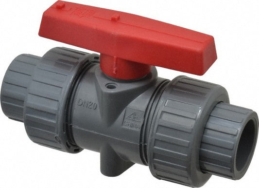 Simtech TBB 302 1 007 True Union Manual Ball Valve 3/4" Pipe, Full Port