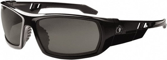 Ergodyne 50033 Safety Glasses Anti-Fog & Scratch-Resistant, Polycarbonate, Smoke Lenses, Full-Framed