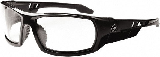 Ergodyne 50000 Safety Glasses Scratch-Resistant, Polycarbonate, Clear Lenses, Full-Framed