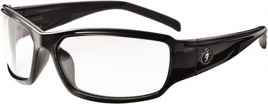 Ergodyne 51003 Safety Glasses Anti-Fog & Scratch-Resistant, Polycarbonate, Clear Lenses, Full-Framed