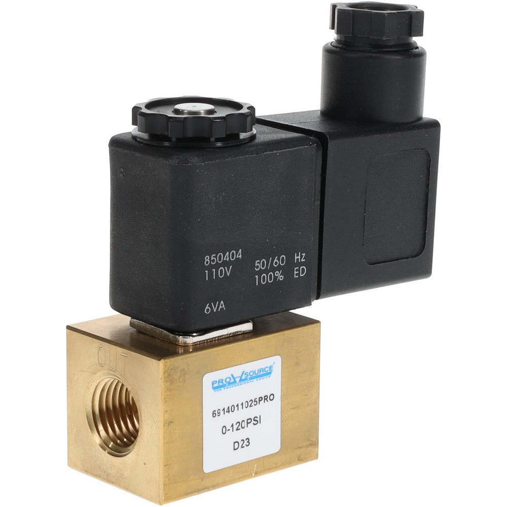 Pro-Source 6914011025PRO Stacking Solenoid Valve Direct Acting, 2-Way, 2 Position, Spring Return