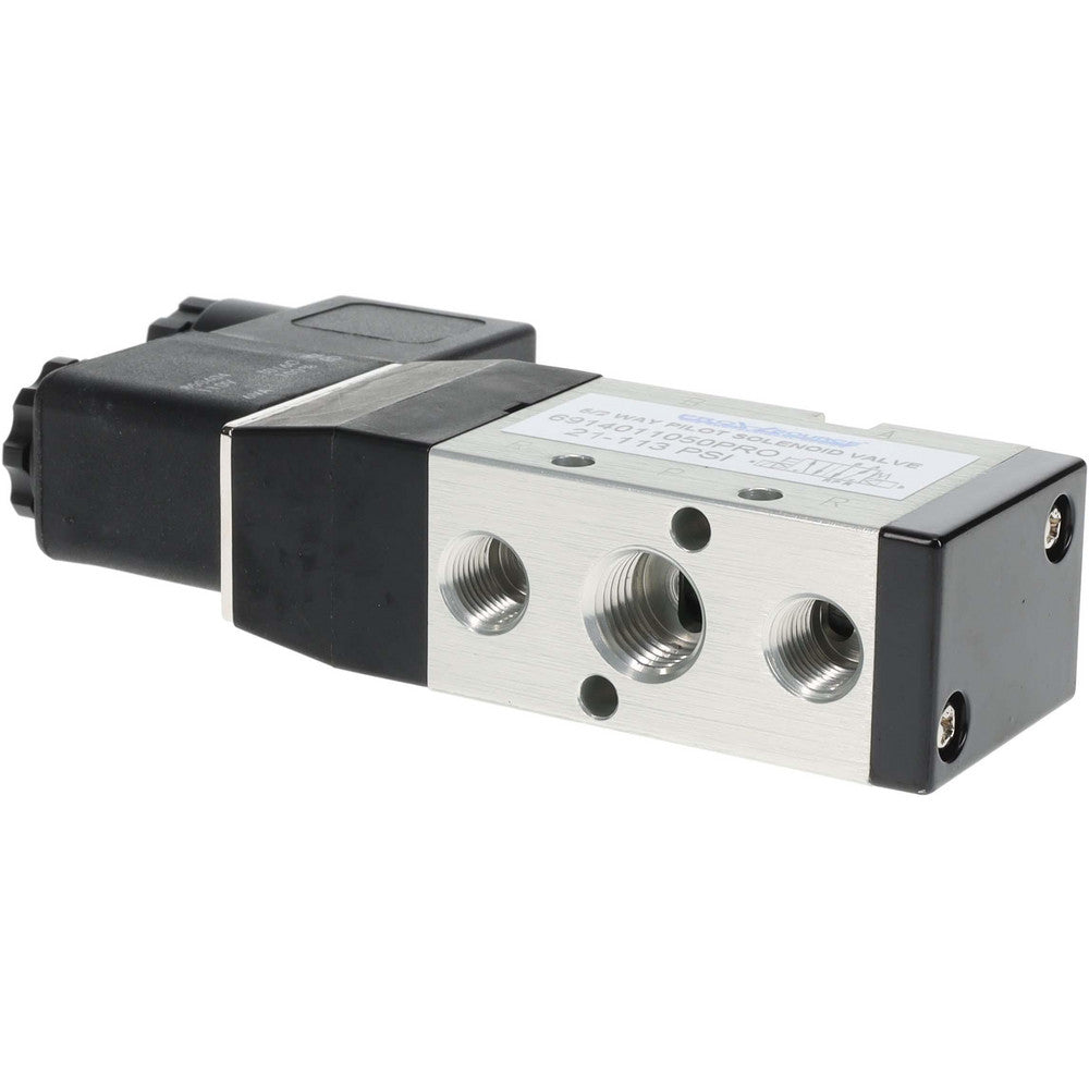 Pro-Source 6914011050PRO Stacking Solenoid Valve Internal Pilot, 5-Way, 2 Position, Spring Return