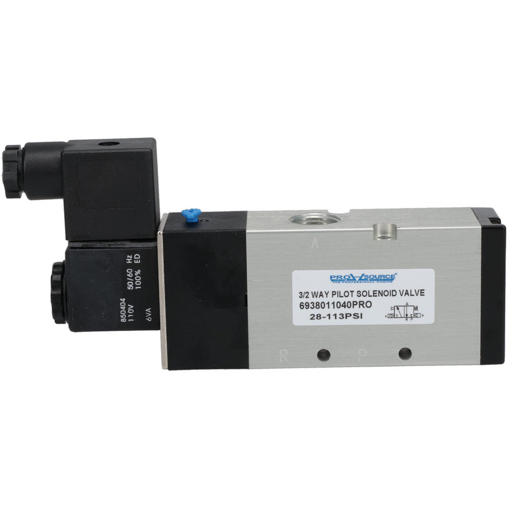 Pro-Source 6938011040PRO Stacking Solenoid Valve Internal Pilot, 3-Way, 2 Position, Spring Return