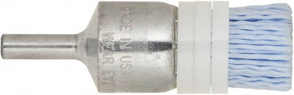 Tanis 35710 End Brush 1/2" Dia, Nylon, Crimped Wire