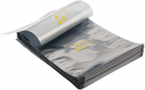Value Collection SS-812S Clear Metalized Static Shield Bag 3 mil Thick, 8" OAW