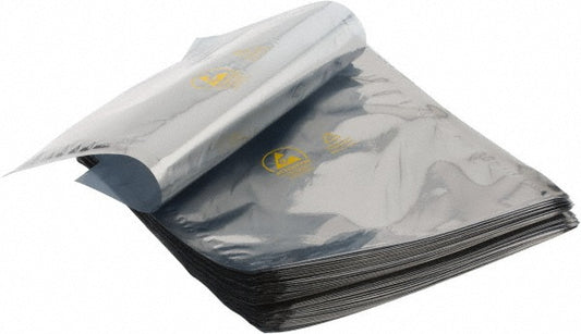 Value Collection SS-810S Clear Metalized Static Shield Bag 3 mil Thick, 8" OAW