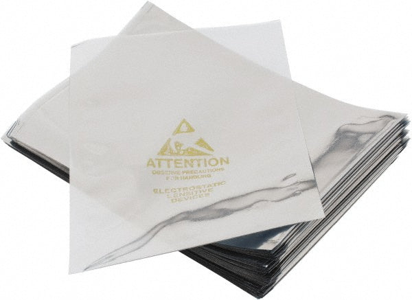 Value Collection SS-58S Clear Metalized Static Shield Bag 3 mil Thick, 5" OAW