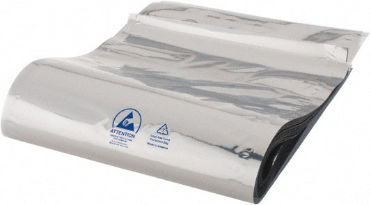 Value Collection SS-1024S Clear Metalized Static Shield Bag 3 mil Thick, 10" OAW