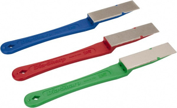 DMT OD2K Extra Fine, Fine & Coarse, 7" Length of Cut, Single End Diamond Hone