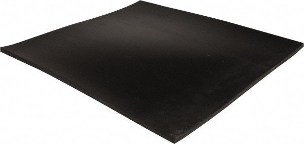 USA Industrials BULK-RS-H60-26 Rubber Sheet Buna-N, 1/4" Thick, 12" Wide, 1' Long, Black