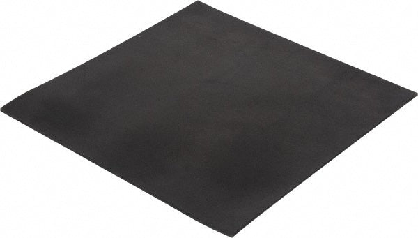 USA Industrials BULK-RS-EN50-4 Rubber Sheet Neoprene, 1/8" Thick, 12" Wide, 1' Long, Black