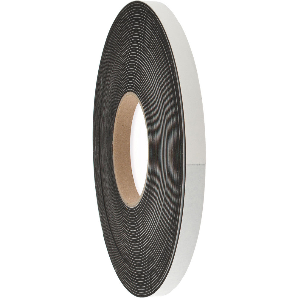 D.A.R. Industrial Prods. Inc. 31943558 Roll Closed Cell, Neoprene-Blend Spring Rubber, 1/2" Wide, Black