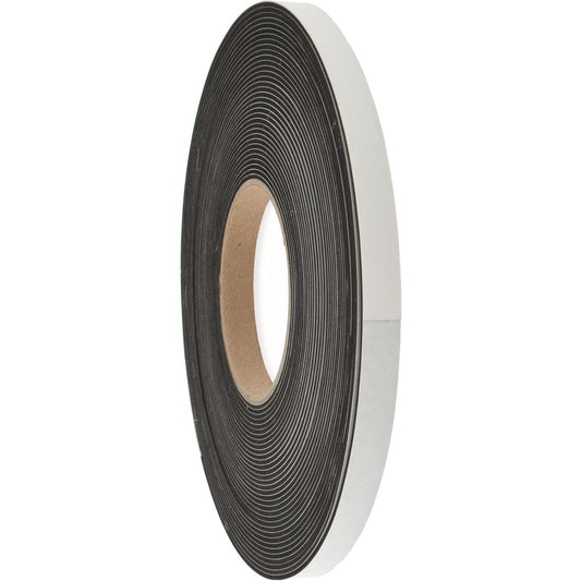 D.A.R. Industrial Prods. Inc. 31943558 Roll Closed Cell, Neoprene-Blend Spring Rubber, 1/2" Wide, Black