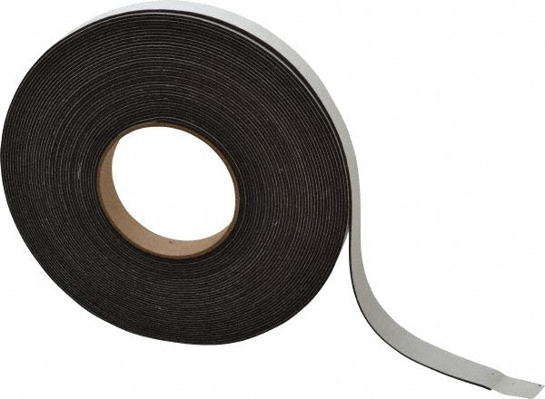 D.A.R. Industrial Prods. Inc. 31943616 Roll Closed Cell, Neoprene-Blend Spring Rubber, 3/4" Wide, Black