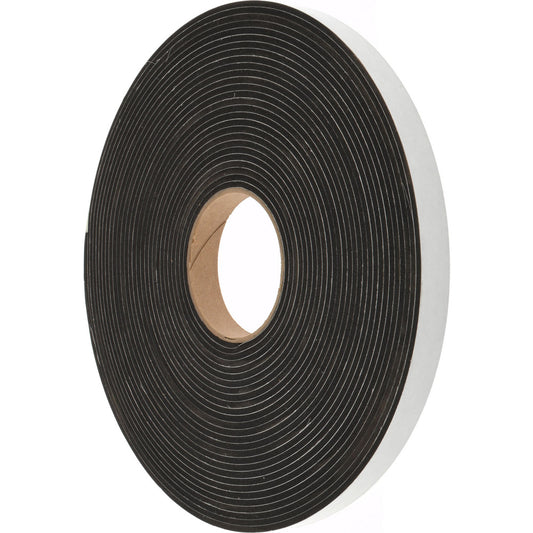 D.A.R. Industrial Prods. Inc. 31943624 Roll Closed Cell, Neoprene-Blend Spring Rubber, 3/4" Wide, Black