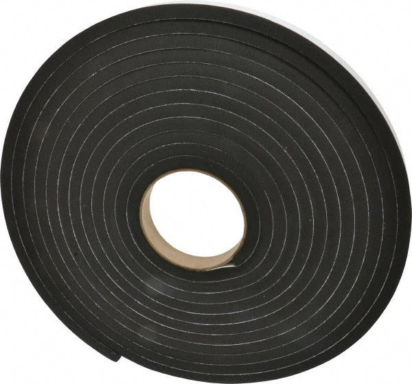 D.A.R. Industrial Prods. Inc. 31943657 Roll Closed Cell, Neoprene-Blend Spring Rubber, 3/4" Wide, Black