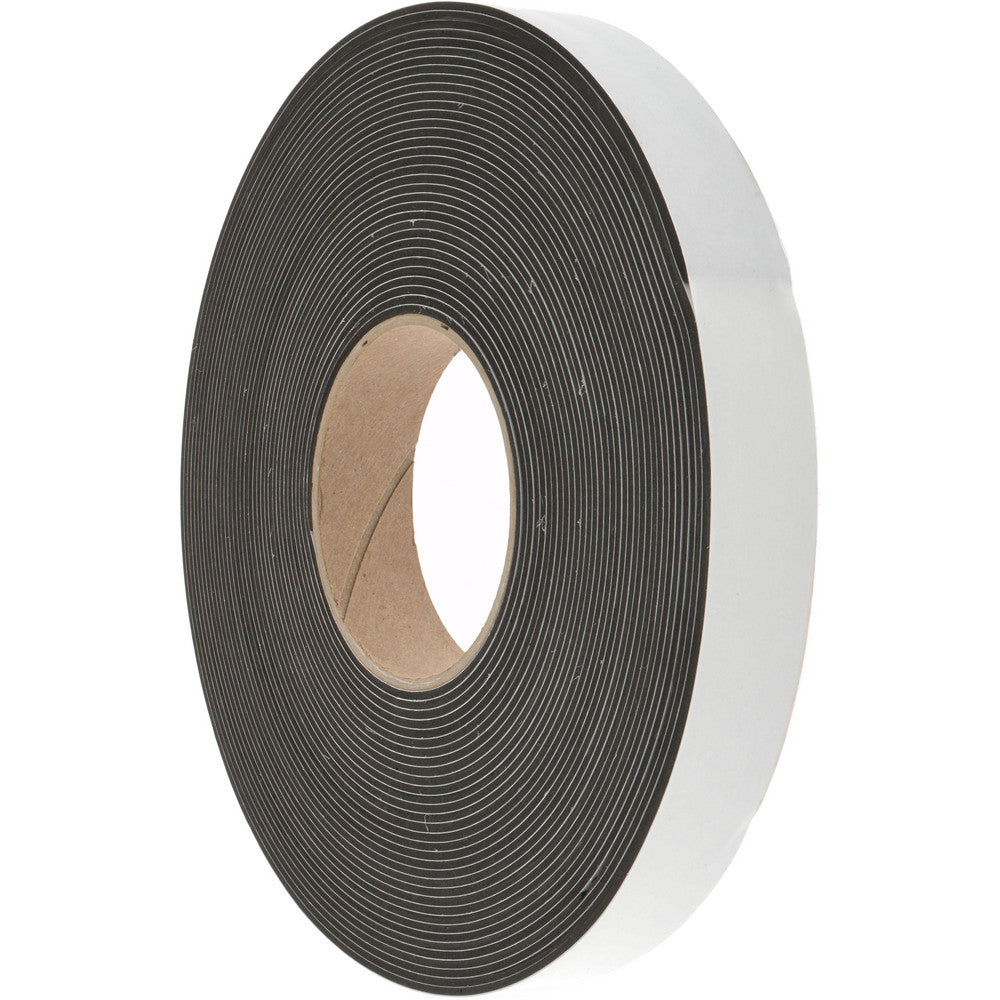 D.A.R. Industrial Prods. Inc. 31943673 Roll Closed Cell, Neoprene-Blend Spring Rubber, 1" Wide, Black