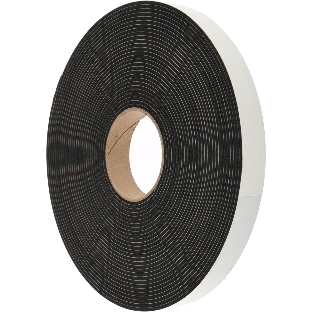 D.A.R. Industrial Prods. Inc. 31943681 Roll Closed Cell, Neoprene-Blend Spring Rubber, 1" Wide, Black