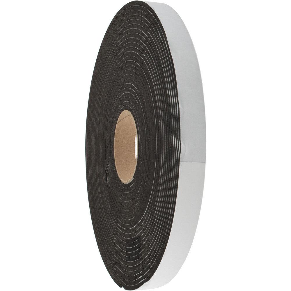 D.A.R. Industrial Prods. Inc. 31943699 Roll Closed Cell, Neoprene-Blend Spring Rubber, 1" Wide, Black