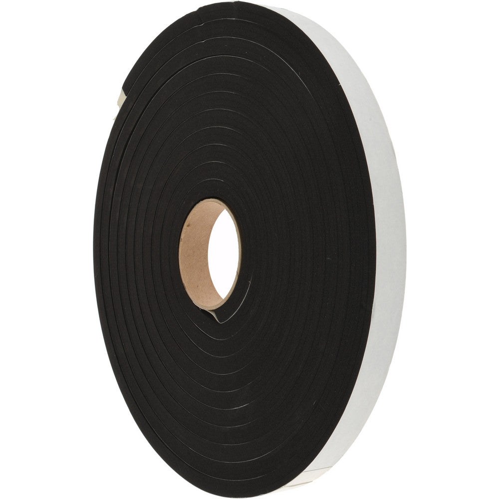 D.A.R. Industrial Prods. Inc. 31943723 Roll Closed Cell, Neoprene-Blend Spring Rubber, 1" Wide, Black