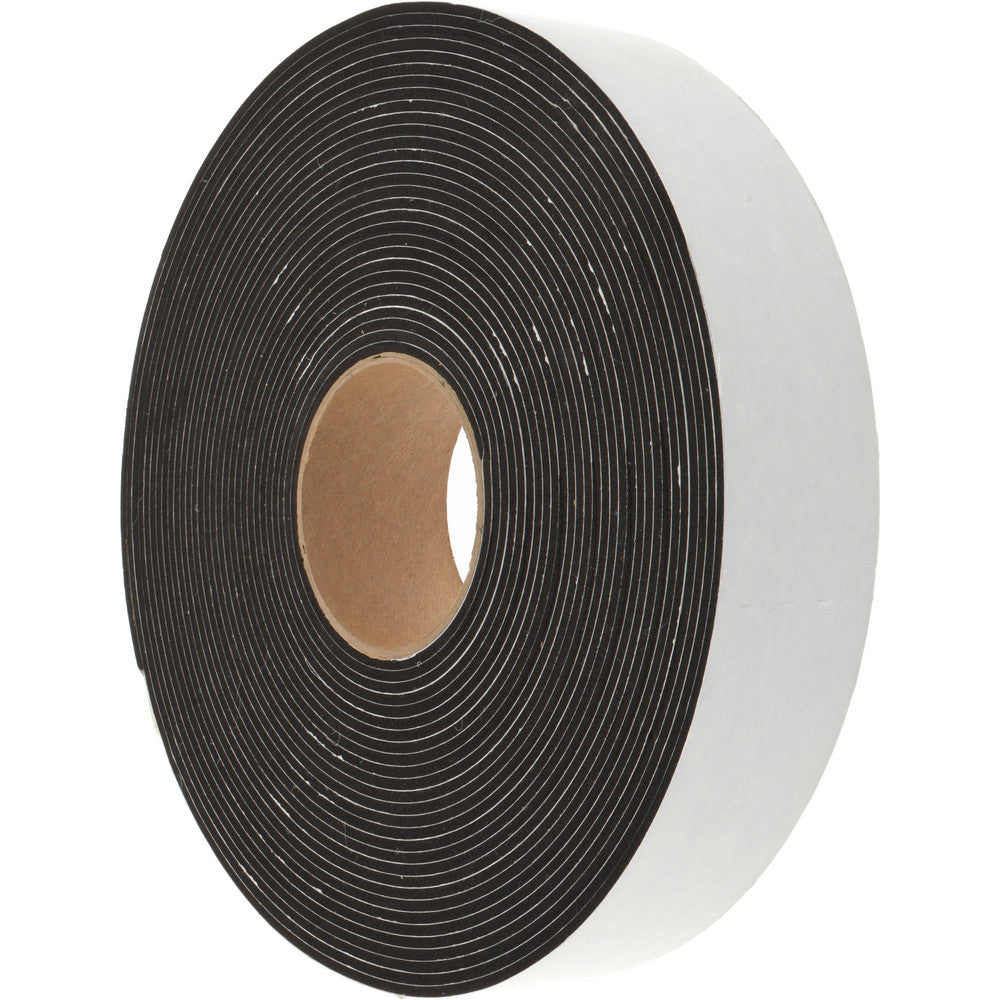 D.A.R. Industrial Prods. Inc. 31943749 Roll Closed Cell, Neoprene-Blend Spring Rubber, 2" Wide, Black