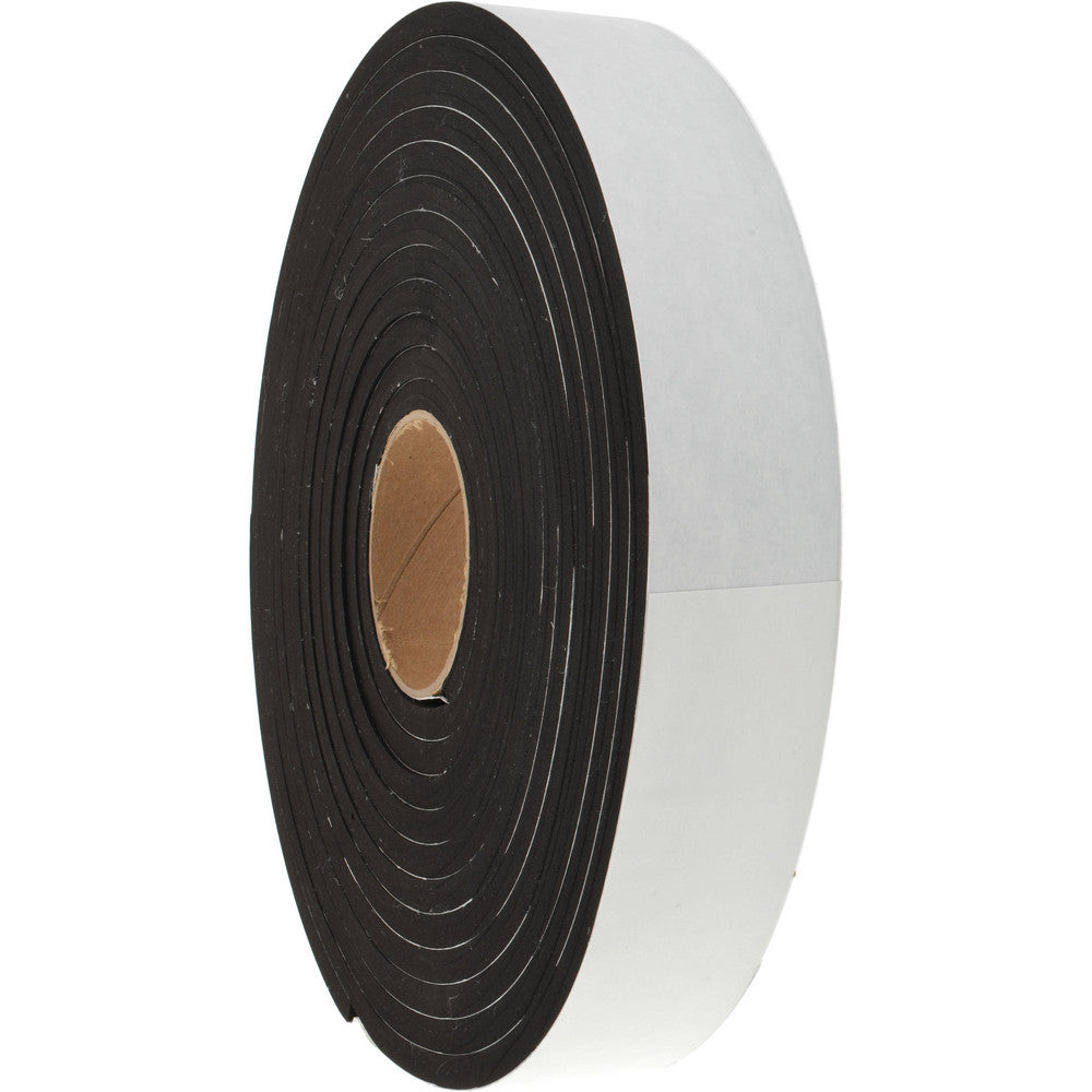 D.A.R. Industrial Prods. Inc. 31943772 Roll Closed Cell, Neoprene-Blend Spring Rubber, 2" Wide, Black