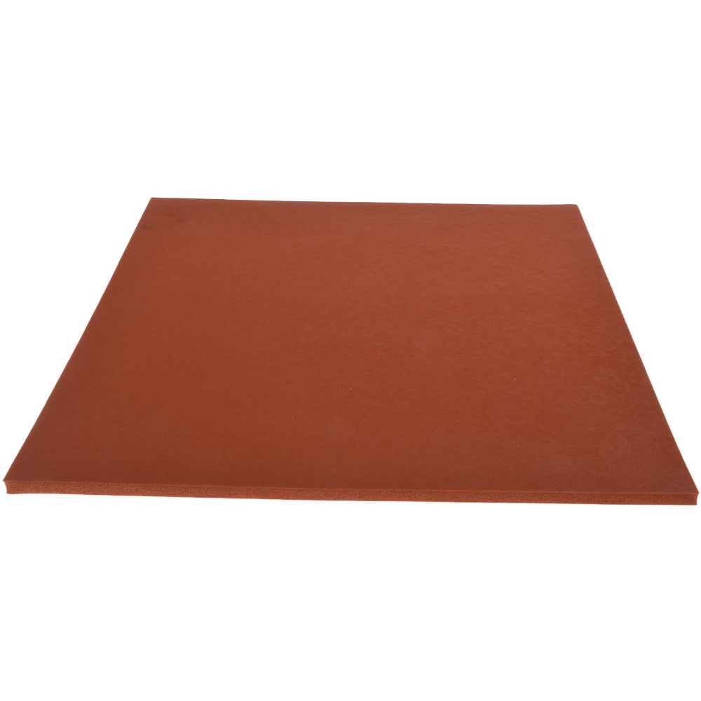 Value Collection 31943889 Closed Cell Silicone Sheet 1/4" Thick, 12" Wide, 12" Long, Orange-Red