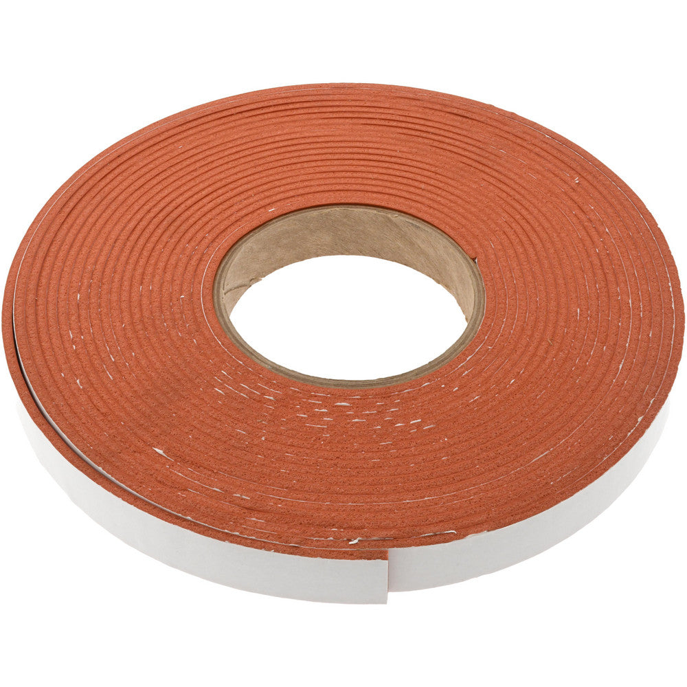 D.A.R. Industrial Prods. Inc. 31944424 Closed Cell Silicone Foam Orange & Tan