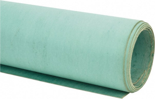 Value Collection 31945314 Gasket Sheet 60" OAW, 1/16" Thick, 60" OAL, Green, Aramid