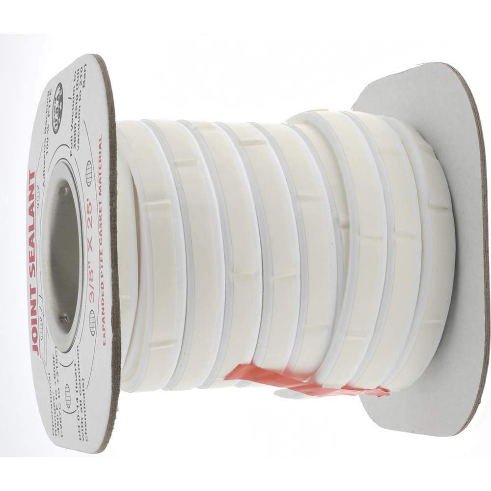 D.A.R. Industrial Prods. Inc. 31950710 25' Long x 3/8" Wide Economy PTFE Joint Sealant