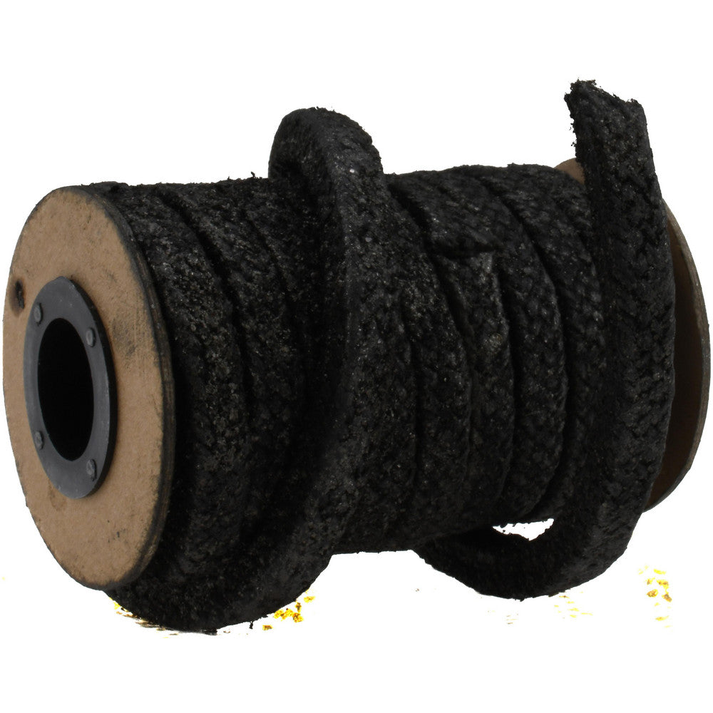 D.A.R. Industrial Prods. Inc. 31952476 3/8" x 12.4' Spool Length, Graphite Impregnated Aramid Compression Packing