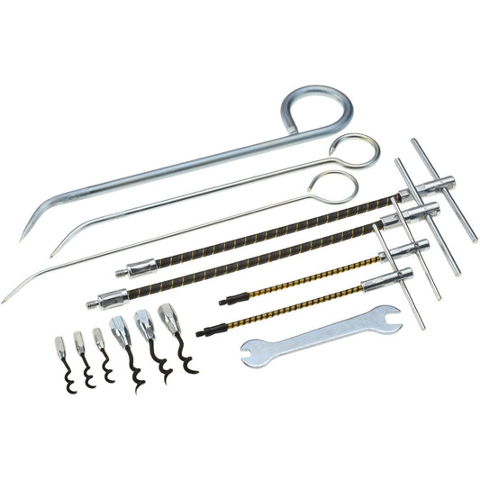 D.A.R. Industrial Prods. Inc. 31952732 15 Piece Interchangeable Tip Packing Tool Set