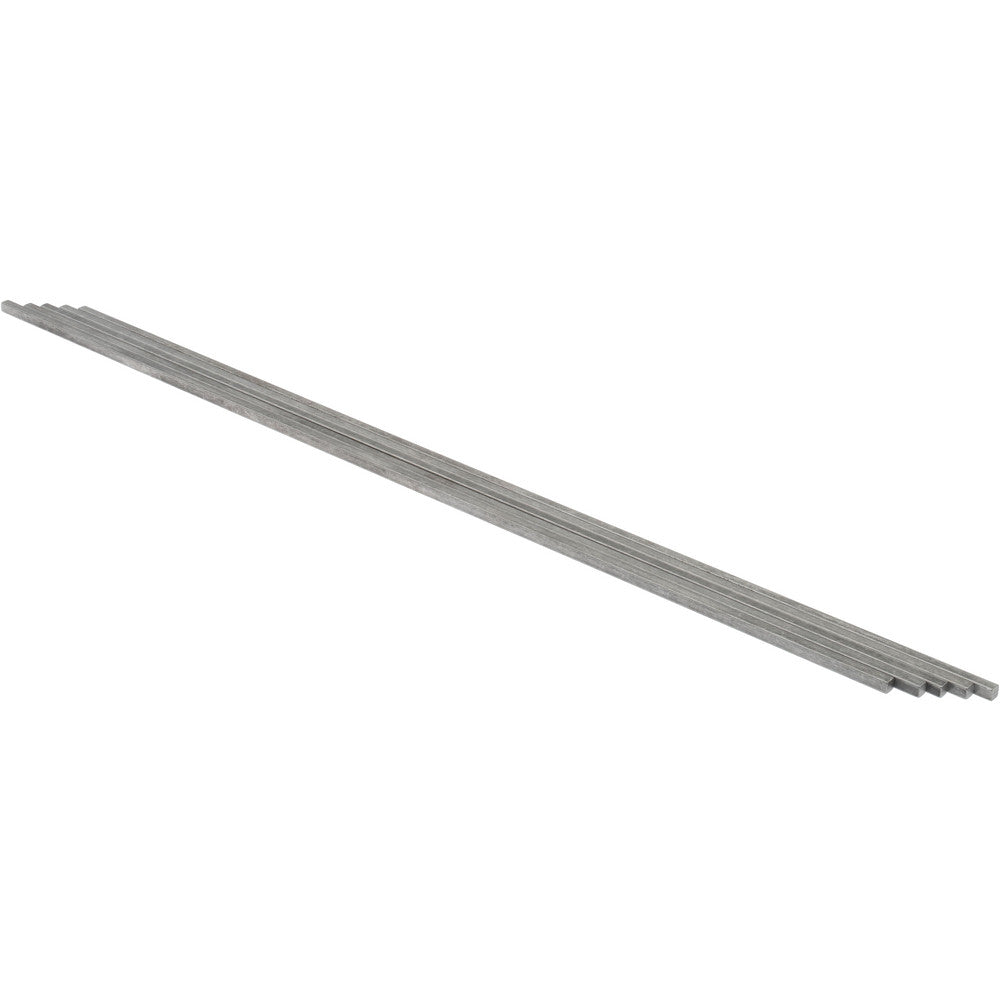 Mak-A-Key C2075512512512 Oversized Key Stock 1/8" High, 1/8" Wide, 12" Long, Steel