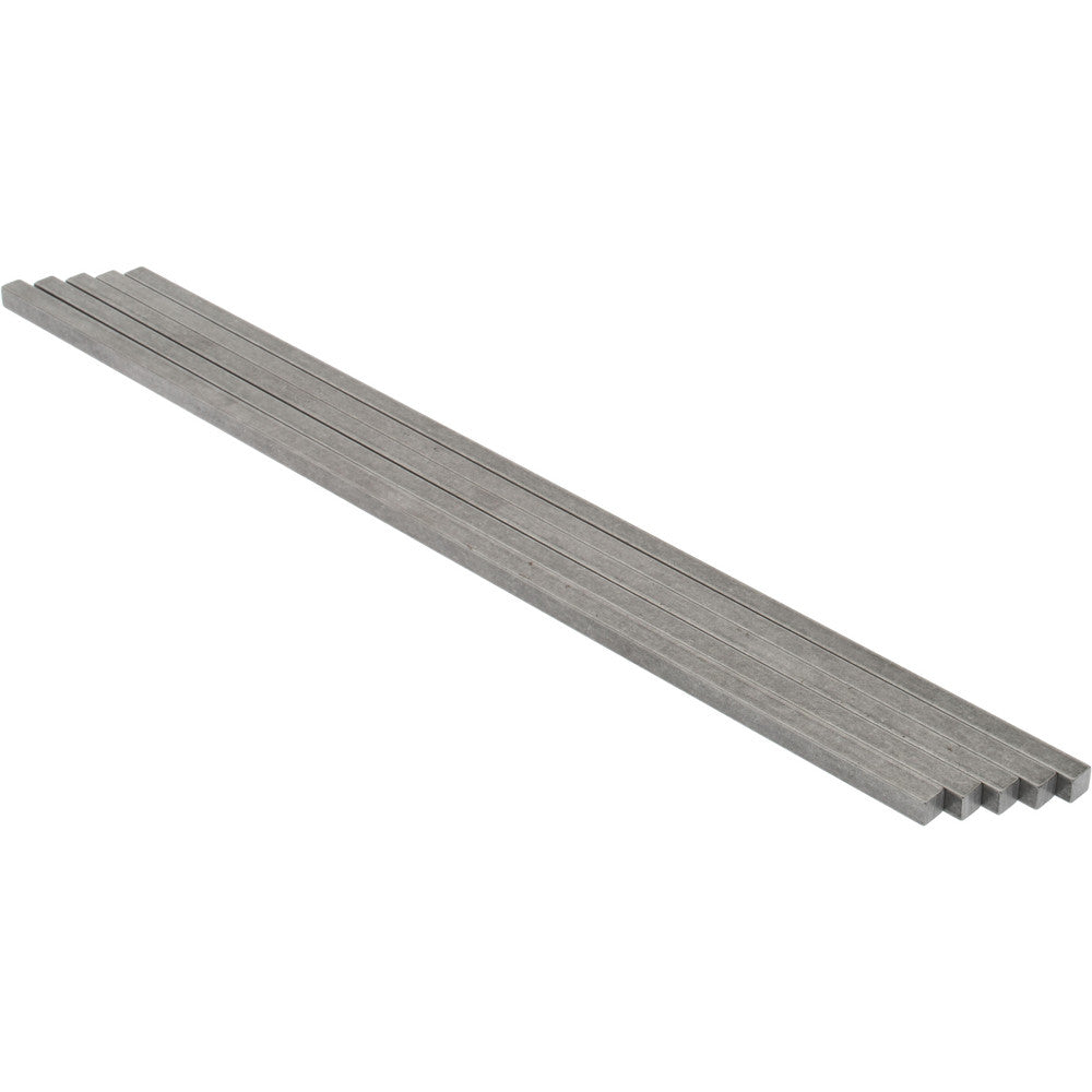 Mak-A-Key C2075525025012 Oversized Key Stock 1/4" High, 1/4" Wide, 12" Long, Steel