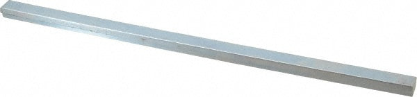 Mak-A-Key SK10-2 Step Key Stock 12" Long, Steel, Zinc-Plated