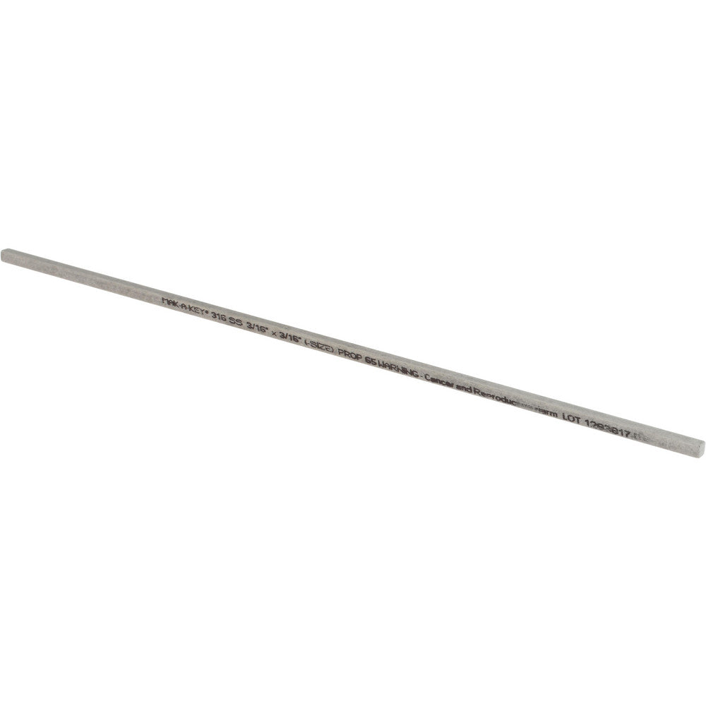 Mak-A-Key 8001870187-12 Undersized Key Stock 12" Long