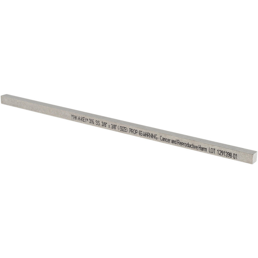 Mak-A-Key 8003750375-12 Undersized Key Stock 12" Long