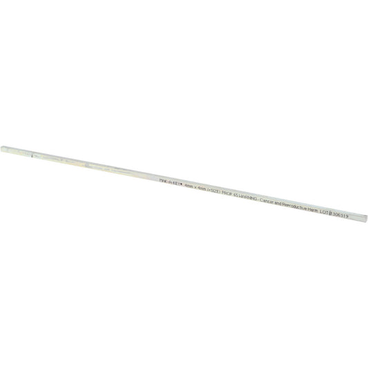Mak-A-Key C207-360404305 Oversized Key Stock 12" Long, Steel, Zinc-Plated