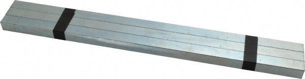 Mak-A-Key C207-361212305 Oversized Key Stock 12" Long, Steel, Zinc-Plated