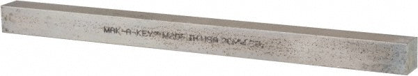 Mak-A-Key 362020-305 Oversized Key Stock 12" Long, Steel, Zinc-Plated