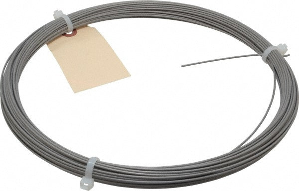 Value Collection 32-0630-001C Music Wire Coil 302 & 304 Stainless Steel, 0.063" Dia, 95' Long