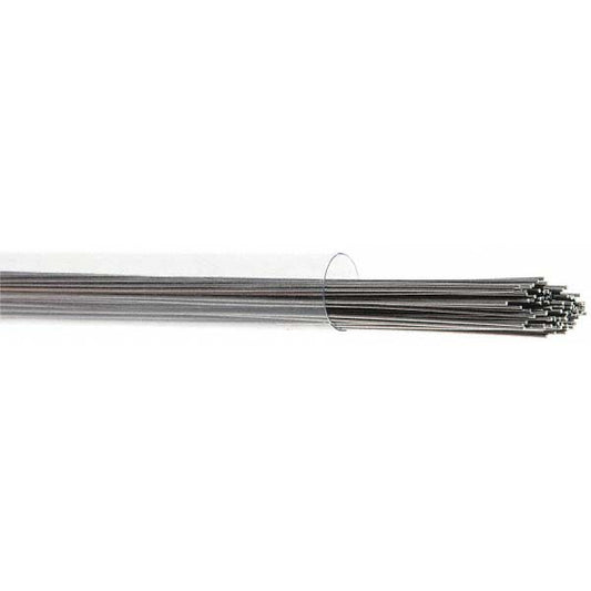Value Collection 32-0240-100P Cut & Straightened Music 302 & 304 Stainless Steel, 0.024" Dia, 1' Long