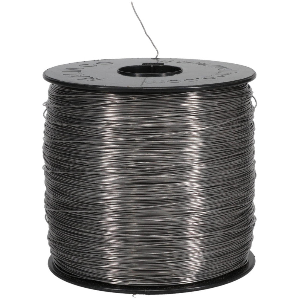 Value Collection 08-0230-005S 24 Gage, 0.023 Inch Diameter x 3,540 Ft. Long, Steel, Stone Wire