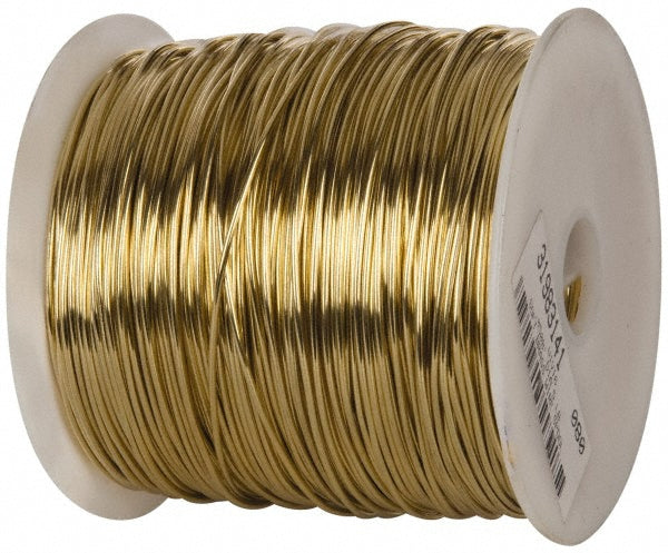 Select UIV16 16 Gage, 0.0508" Dia x 665 Ft. Long, Soft Brass Wire