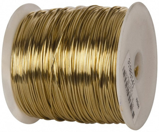 Select UIV16 16 Gage, 0.0508" Dia x 665 Ft. Long, Soft Brass Wire