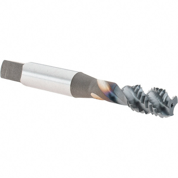 OSG 0138008 Spiral Flute Tap 3/8-16 UNC, 3 Flutes, Bottoming, 2B Class of Fit, Vanadium High Speed Steel, TICN Coated