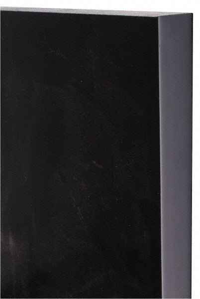 Select SBMP8011306 Plastic Sheet Polyurethane, 1" Thick, 12" Wide, 1' Long, Black